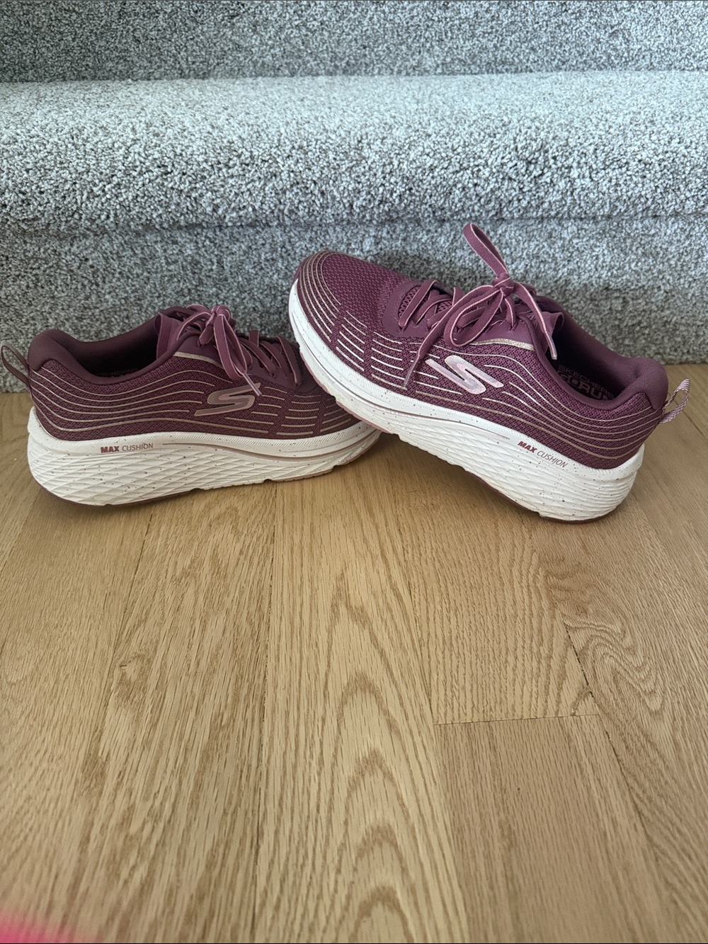 Skechers Go Run Women's Burgundy Shoes